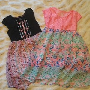 Bundle of 2 dresses 4T